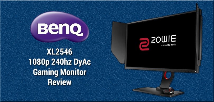 The Zero Blur Gaming Monitor - BenQ XL2546K Review 